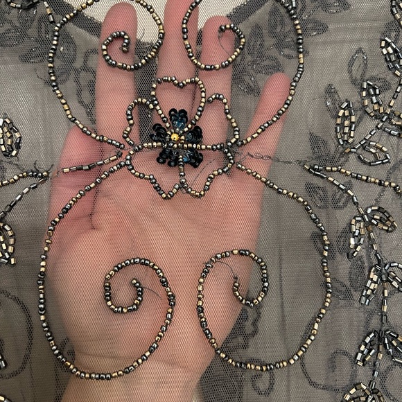 Pizarro Nights Hand-beaded bolero. - Picture 3 of 13